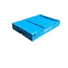 ক্যাম্পিং স্টোরেজ 600 * 400 * 360 জন্য স্বচ্ছ সলিড Collapsible প্লাস্টিক Crate