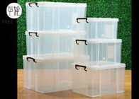 খাদ্য গ্রেড স্ট্যাকেবল প্লাস্টিক স্টোরেজ বিন, 60 লিটার প্লাস্টিক Crate বক্স