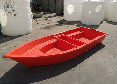 Polyethylene 6 ব্যক্তি হার্ড প্লাস্টিক মাছ ধরার নৌকা 800kg লোড হচ্ছে A3.6M ফ্ল্যাট নীচে